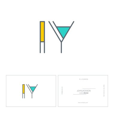 satır ortak harf logo Iy