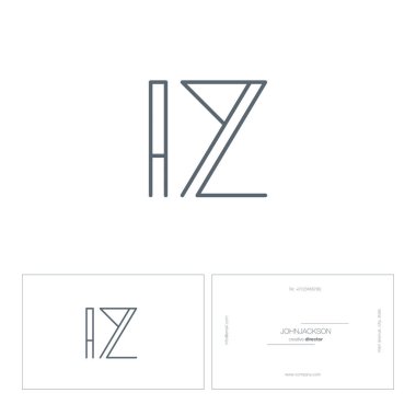 satır ortak harf logo Iz