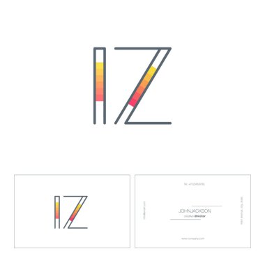 satır ortak harf logo Iz