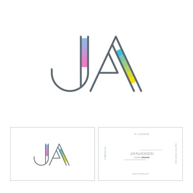 satır ortak harf logo Ja