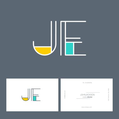 satır ortak harf logo Je