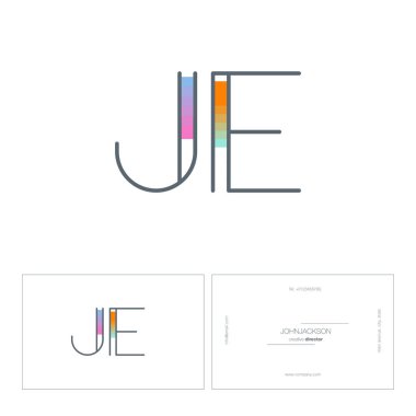 satır ortak harf logo Je