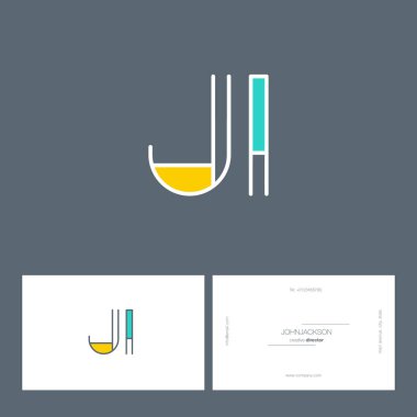 satır ortak harf logo Ji