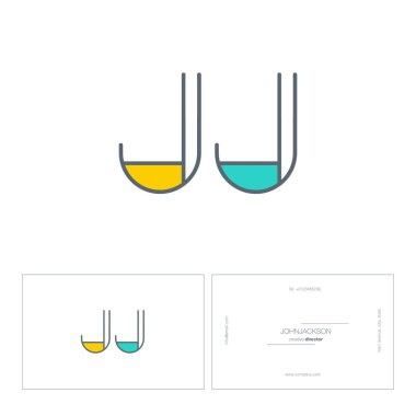 satır ortak harf logo Jj