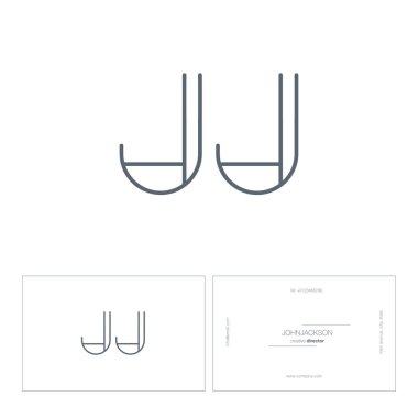 satır ortak harf logo Jj