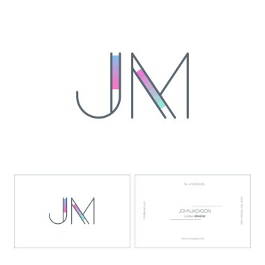 satır ortak harf logo Jm