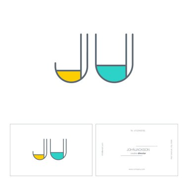 satır ortak harf logo Ju