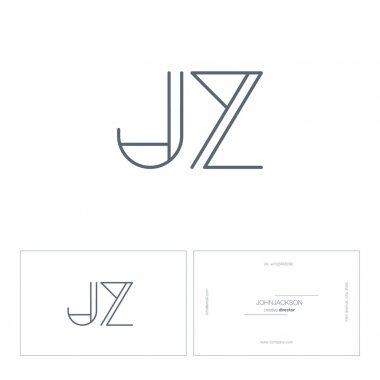 satır ortak harf logo Jz