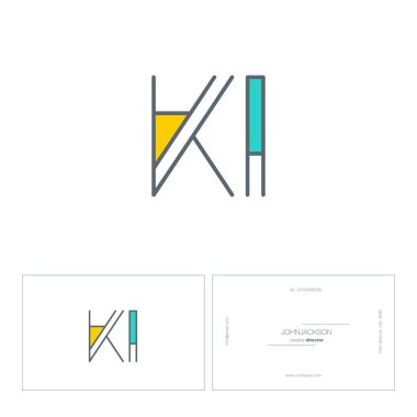 çizgi harf logo kı