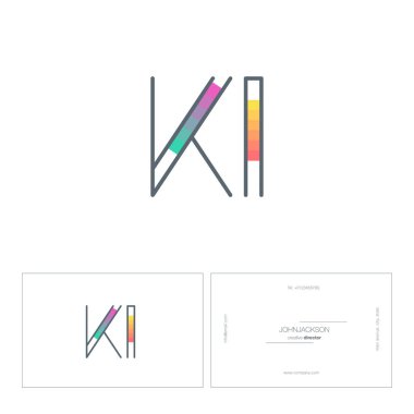 çizgi harf logo kı