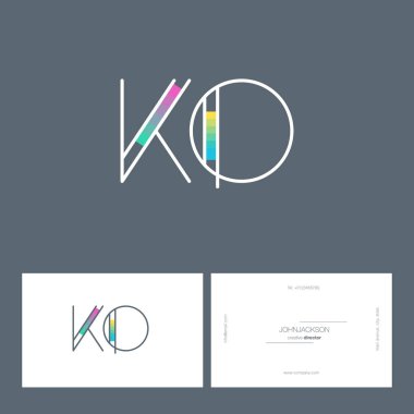 çizgi harf logo Ko