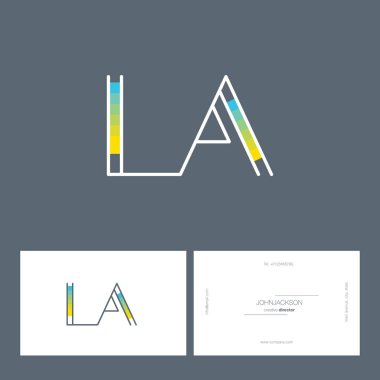 çizgi harf logo La