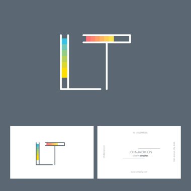 çizgi harf logo Lt