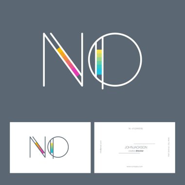 Hayır mektup logo satır