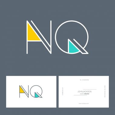 çizgi harf logo Nq