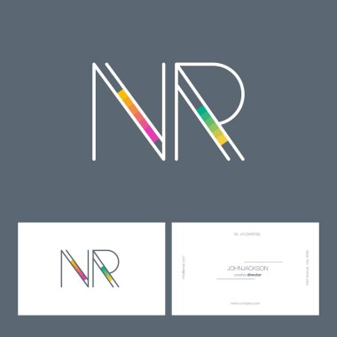 çizgi harf logo Nr