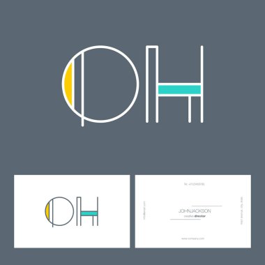 satır ortak harf logo Oh