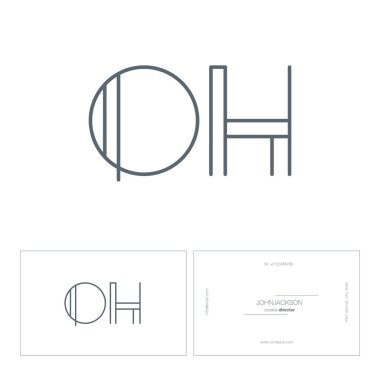 satır ortak harf logo Oh