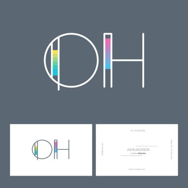 satır ortak harf logo Oh