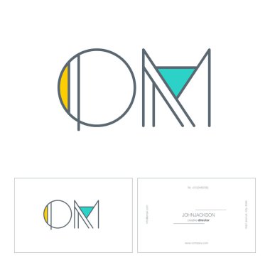 satır ortak harf logo Om