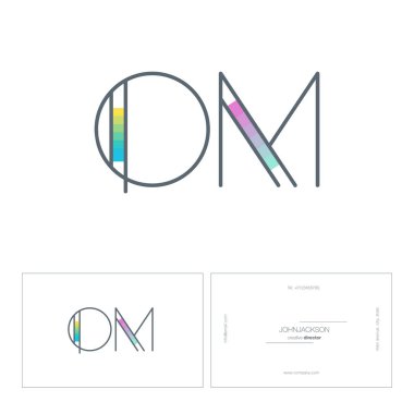 satır ortak harf logo Om