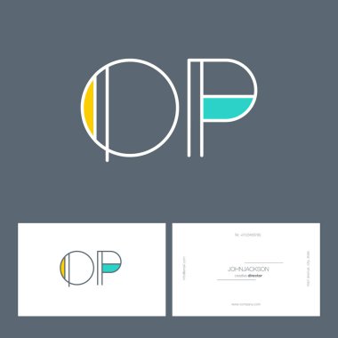 satır ortak harf logo Op