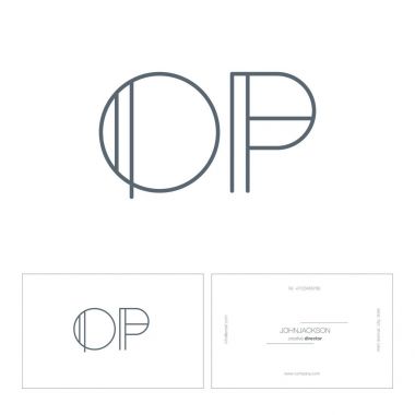 satır ortak harf logo Op