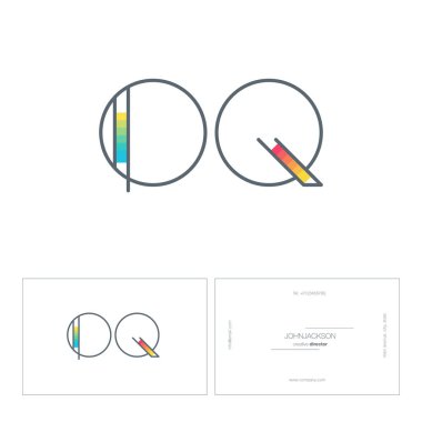 satır ortak harf logo Oq