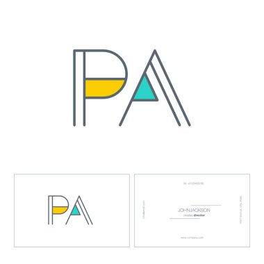 satır ortak harf logo Pa