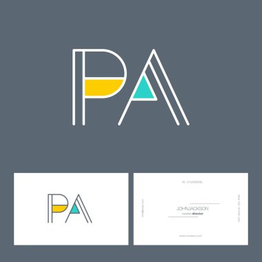 satır ortak harf logo Pa