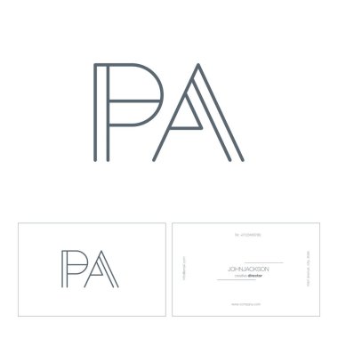 satır ortak harf logo Pa