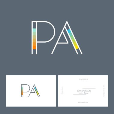 satır ortak harf logo Pa