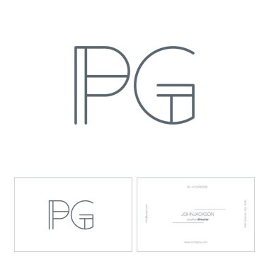 satır ortak harf logo Pg