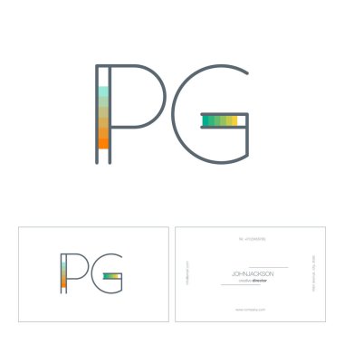 satır ortak harf logo Pg