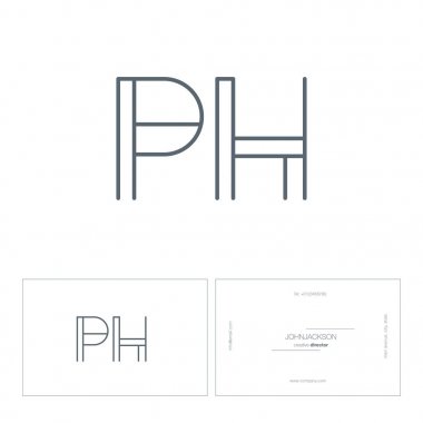 satır ortak harf logo Ph