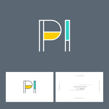 satır ortak harf logo Pi