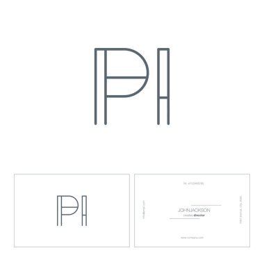 satır ortak harf logo Pi