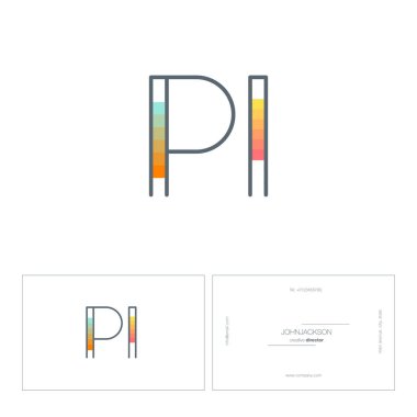 satır ortak harf logo Pi