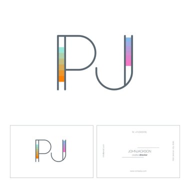 satır ortak harf logo Pj