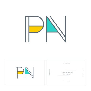 satır ortak harf logo Pn