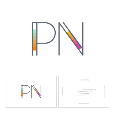 satır ortak harf logo Pn