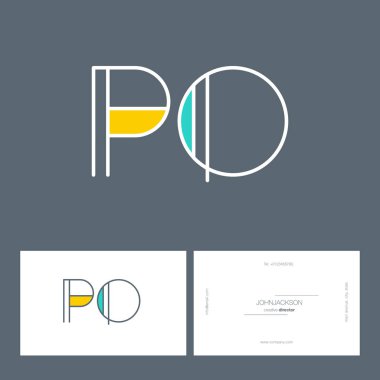 satır ortak harf logo Po