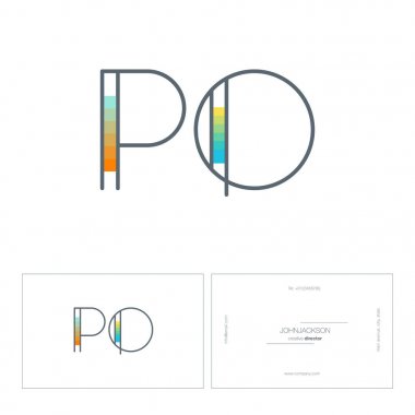 satır ortak harf logo Po