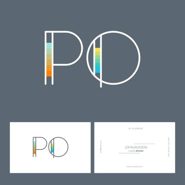 satır ortak harf logo Po