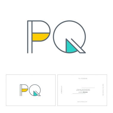 satır ortak harf logo Pq