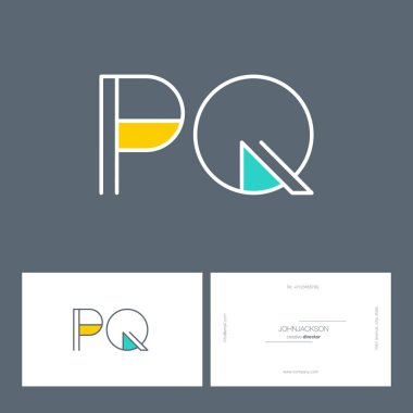 satır ortak harf logo Pq