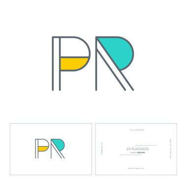 satır ortak harf logo Pr