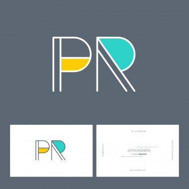 satır ortak harf logo Pr