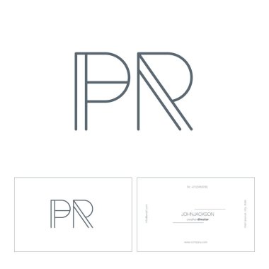 satır ortak harf logo Pr