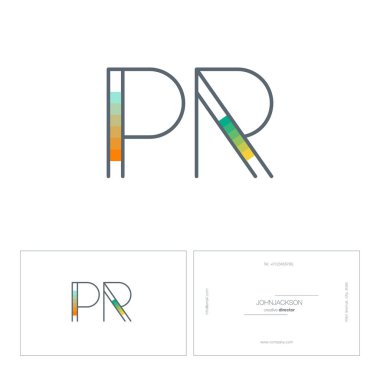 satır ortak harf logo Pr